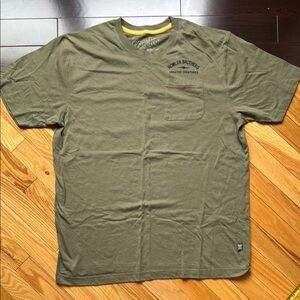 HB s/s t shirt EUC XL olive/black